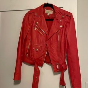 Michael Kors leather jacket